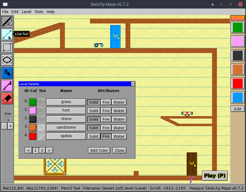 Screenshot of v0.7.2