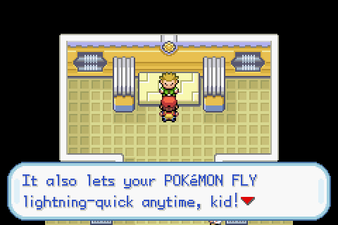 HM02 FLY - Pokemon Fire Red / Leaf Green 